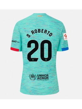 Barcelona Sergi Roberto #20 Ausweichtrikot 2023-24 Kurzarm